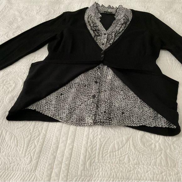 EAST 5TH, BLACK WOMEN SWEATER SHIRT, SIZE: L - Picture 12 of 13